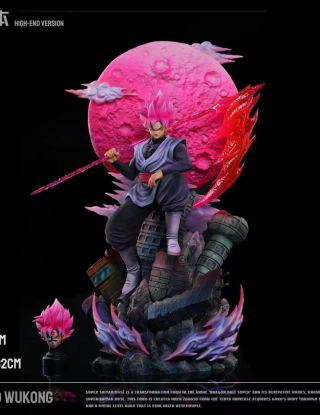 Mô hình Supreme Heavens Studio - Black Goku Rose