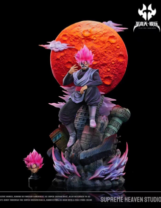 Mô hình Supreme Heavens Studio - Black Goku Rose