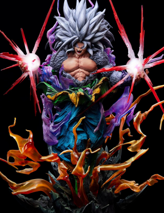 Mô hình Iron Curtain Studio - Goku SSJ4 x SSJ5