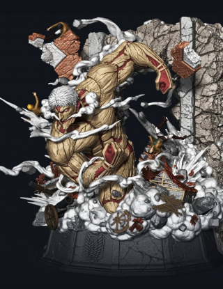 Mô hình K13 x Poker Monster Studio - Armored Titan