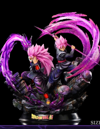 Mô hình Kylin Studio - Black Goku Rose