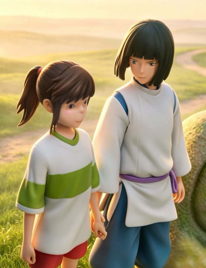 Mô hình Cake Studio - Chihiro x Haku