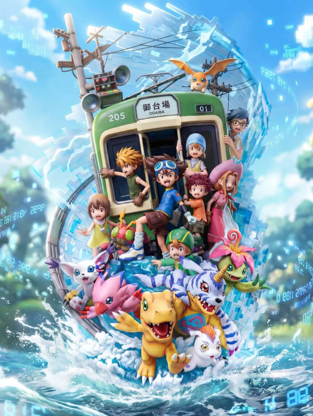 Mô hình Yongqi Studio - Digimon Adventure