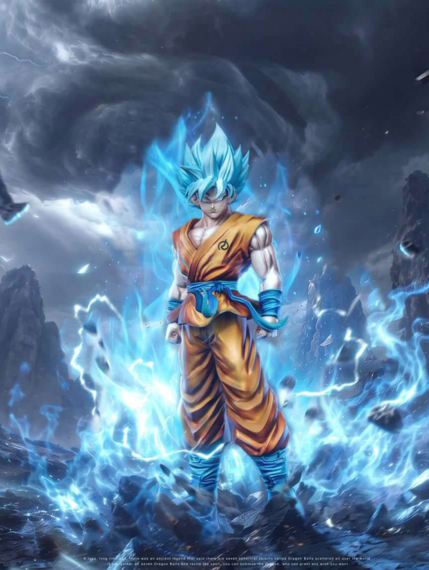 Mô hình Juann Studio - Goku Blue