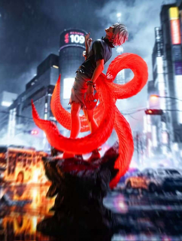 Mô hình Damocles Studio - Ken Kaneki