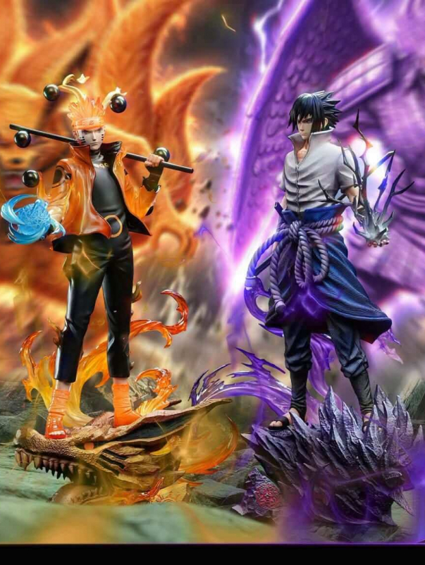 Mô hình Ji Zhi Jing Studio - Naruto x Sasuke