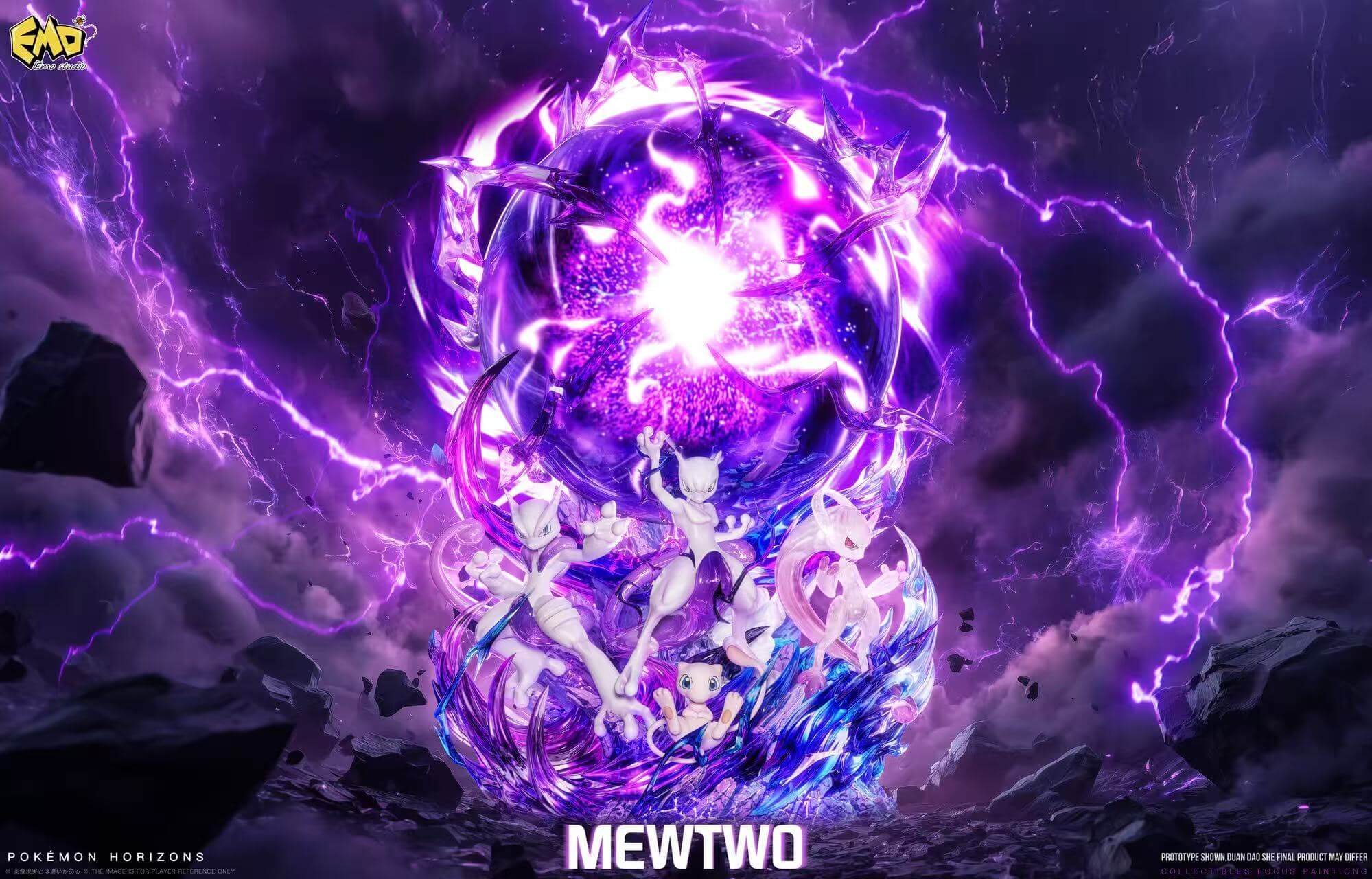 Mô hình Emo Studio - Mewtwo
