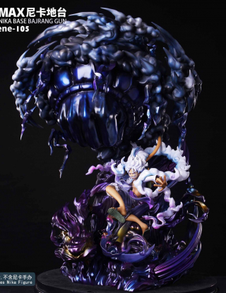 Mô hình Jacksdo Studio - Base Luffy Nika Pop Max