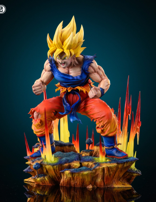 Mô hình Wang Ji Studio - Goku Super Saiyan