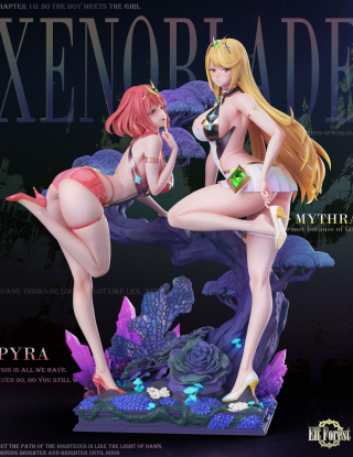 Mô hình Elf Forest Studio - Pyra x Mythra