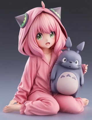 Mô hình Dream Elf Studio - Anya Forger x Totoro