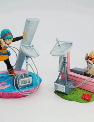 Mô hình II Studio - Bulma x Master Roshi