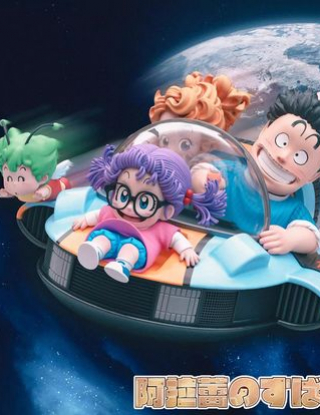 Mô hình Zor Studio - Arale Đua Xe 01