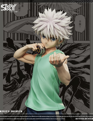 Mô hình Sky Top Studio - Killua Zoldyck 01