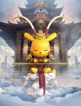 Mô hình​ Huan Zhou Studio - Pikachu cosplay Wukong 