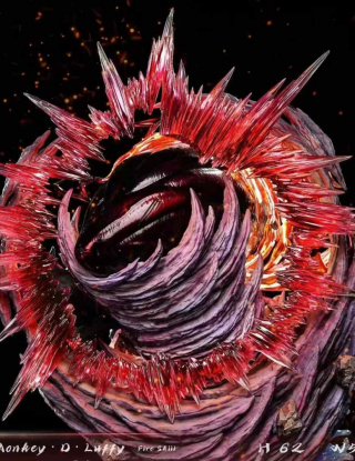 Mô hình ZZDD Studio - Luffy Red Roc