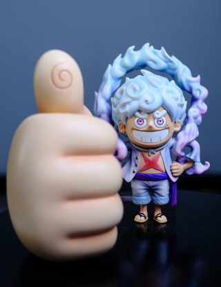 Mô hình Ji Ke x Jiu Cai Studio - Luffy Nika