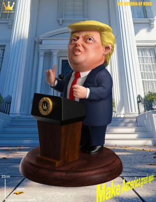 Mô hình Know King Studio - Donald John Trump