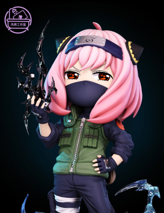 Mô hình Xi Pai Studio - Anya cosplay Sasuke