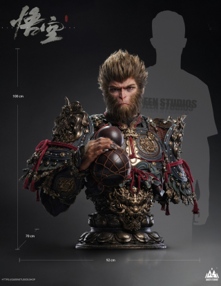 Mô hình Queens Studio - Wukong Bust 1/1