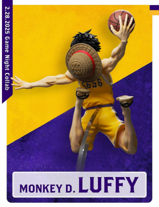 Mô hình K9 Studio - Luffy Straw Hat Basketball