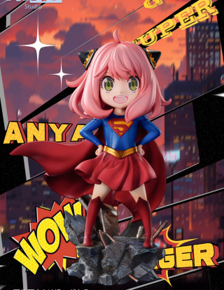 Mô hình Mimo Studio - Anya cosplay Superwoman