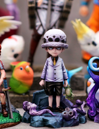 Mô hình DX Studio - Childhood Buggy x Law x Blackbeard