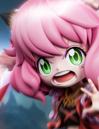 Mô hình Biubiu Studio - Anya cosplay Luffy Nika