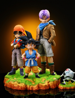 Mô hình Kylin Studio - Son Goku x Pan x Trunks