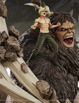 Mô hình Freedom Studio - Zeke Jaeger x Beast Titan