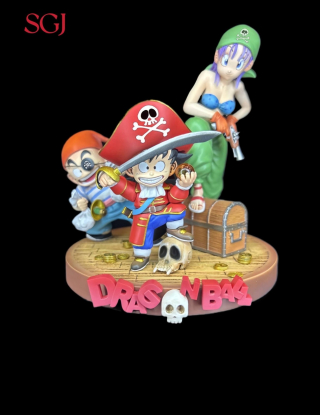 Mô hình SGJ Studio - Goku x Krillin x Bulma