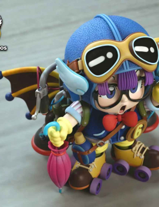 Mô hình ZOR Studio - Arale-02