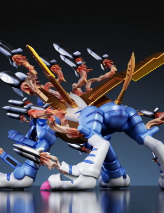 Mô hình Sun Studio - Metal Garurumon