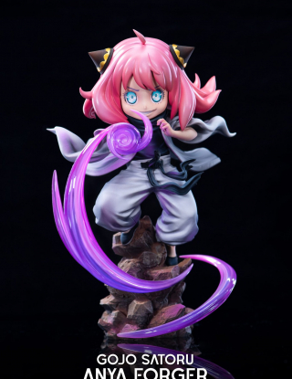 Mô hình KiraKira Studio - Anya cos Satoru Gojo