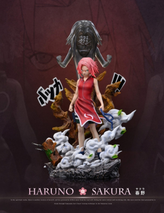 Mô hình SAKURA Studio - Haruno Sakura x Inuzuka Kiba