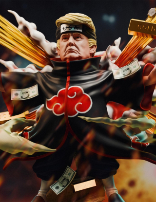 Mô hình Super x Fat Boy Studio - Donald John Trump cos