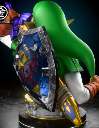 Mô hình Kinitsukuroi Ceations Studio - Link Bust