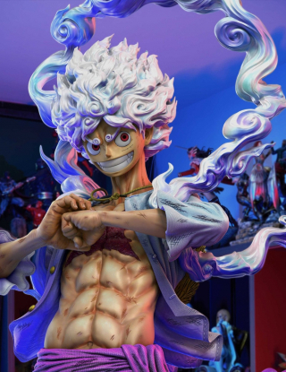 Mô hình Super Bomb Studio - Luffy Nika