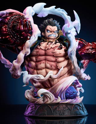 Mô hình UNO Studio - Luffy Gear 4 Bust 1/4