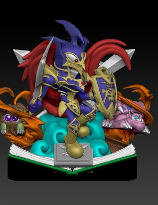 Mô hình Divine Studio - Black Luster Soldier