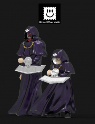 Mô hình Divine Officer Studio - Mask of Light x Mask of Darkness