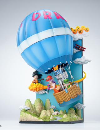 Mô hình DB Studio - Hot Air Balloon Son Goku x Oolong x Bulma