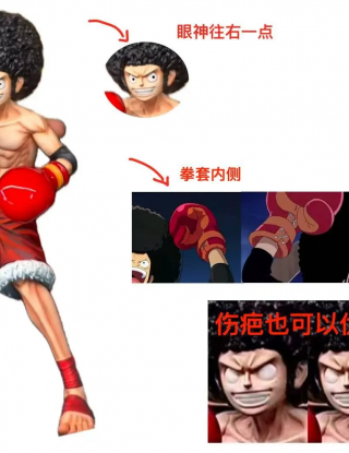 Mô hình GOLD Studio - Afro Luffy