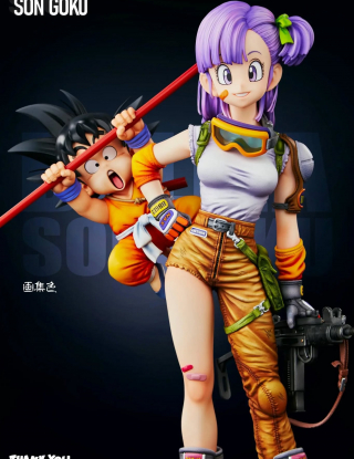 Mô hình Infinite Studio - Bulma x Goku