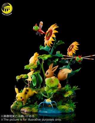 Mô hình Moon Shadow Studio - Pikachu x Eeve