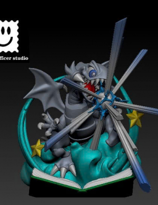 Mô hình Divine Officer Studio - Blue Eye White Dragon