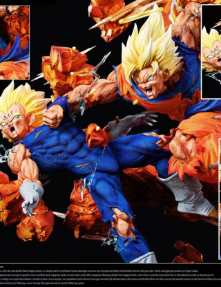 Mô hình Grand Design Studio - Goku SSJ2 x Vegeta
