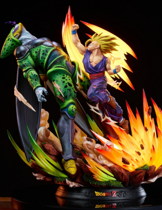 Mô hình KD Collectibles -  Gohan SSJ2 x Perfect Cell