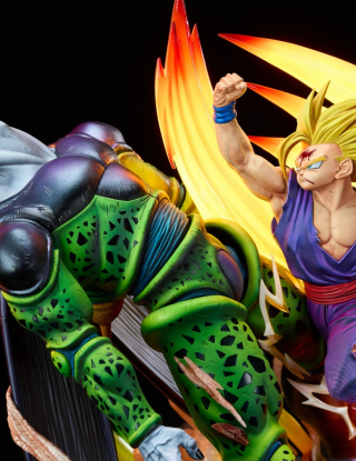 Mô hình KD Collectibles -  Gohan SSJ2 x Perfect Cell
