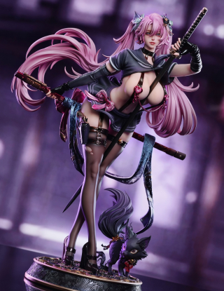 Mô hình Juhun Create Studio - Demon Slayer Girl Aya